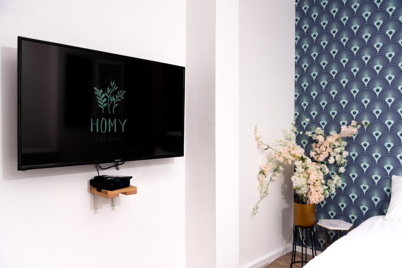 Stylish Studio Apartments On Dizengoff By Homy Tel-Aviv Kültér fotó