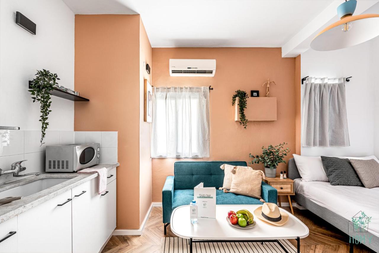 Stylish Studio Apartments On Dizengoff By Homy Tel-Aviv Kültér fotó